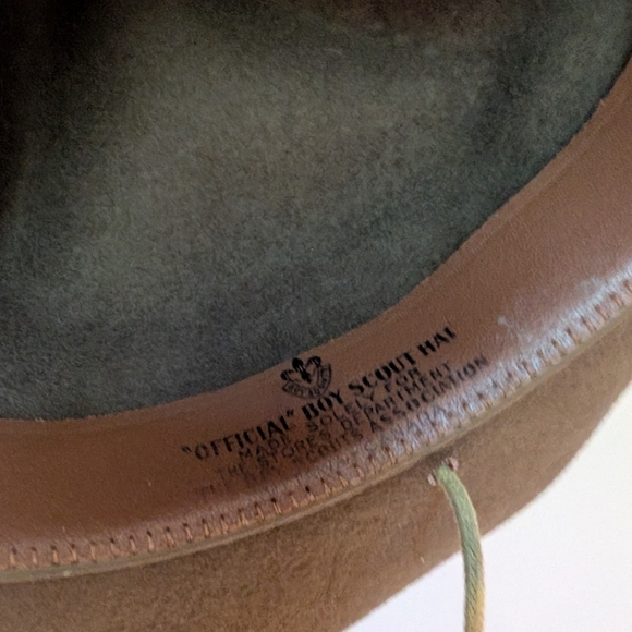 Scout Brown Hat with Leather Trim - Picture 6 of 8